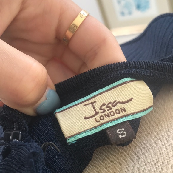 Issa Navy Dress - Picture 5 of 5